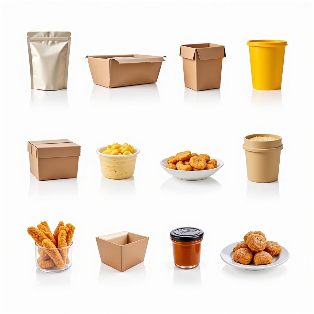 Variety of Small Food Packaging Options