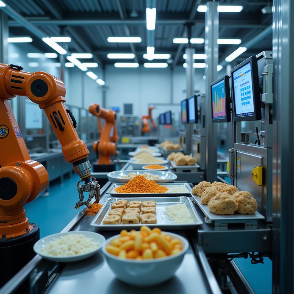 Smart Factory Food Production Line