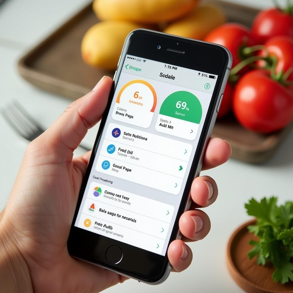 Smart Food Scale App Features