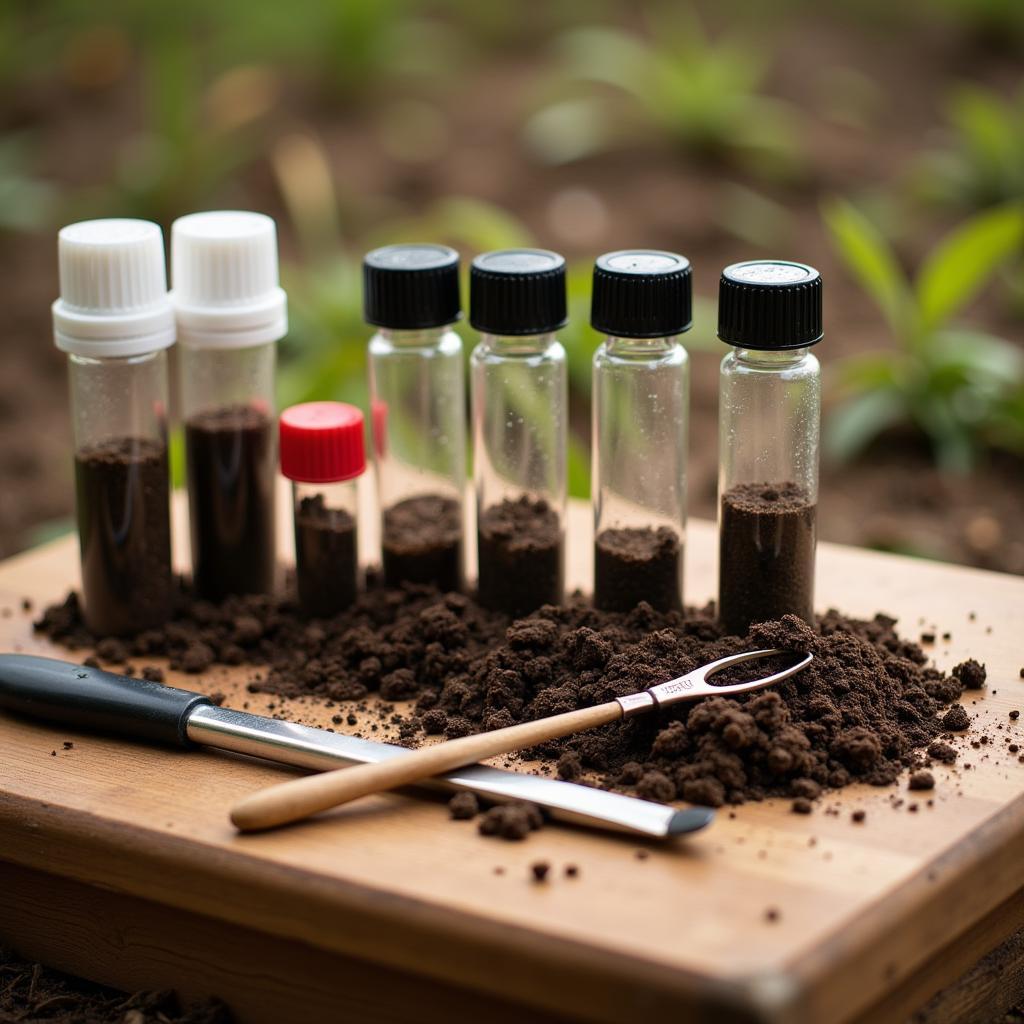 Soil testing kit for food plots