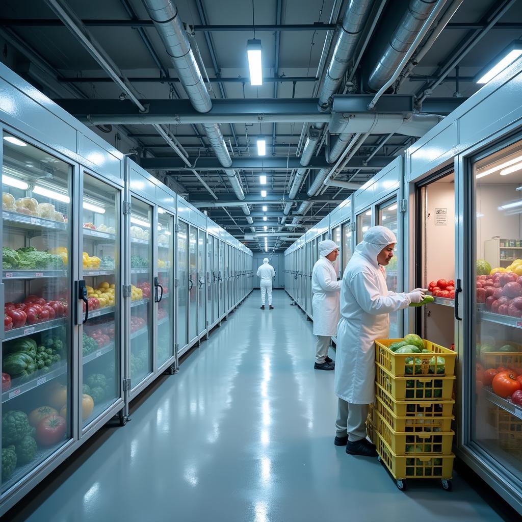 Specialized Food Storage Facility with Controlled Atmosphere Technology