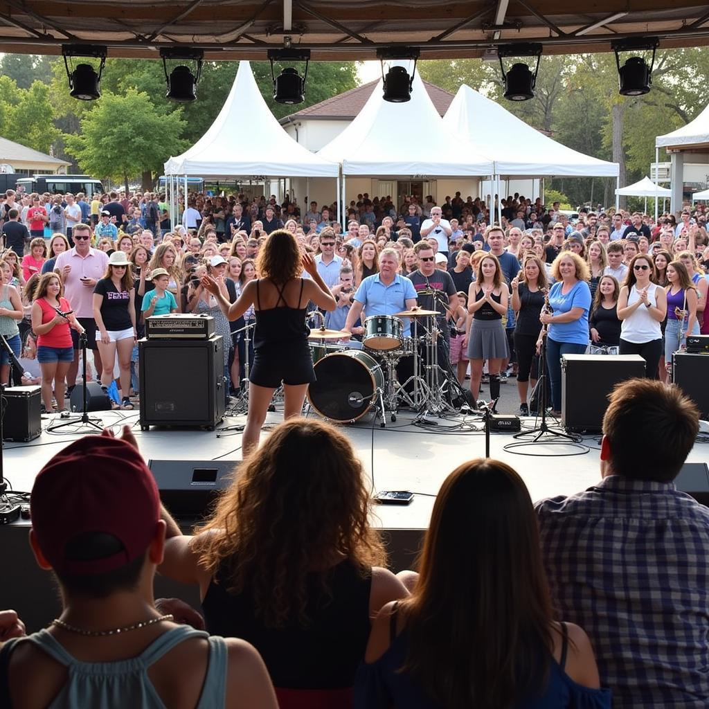 Live Music Performance at the Split Rock Wine and Food Festival