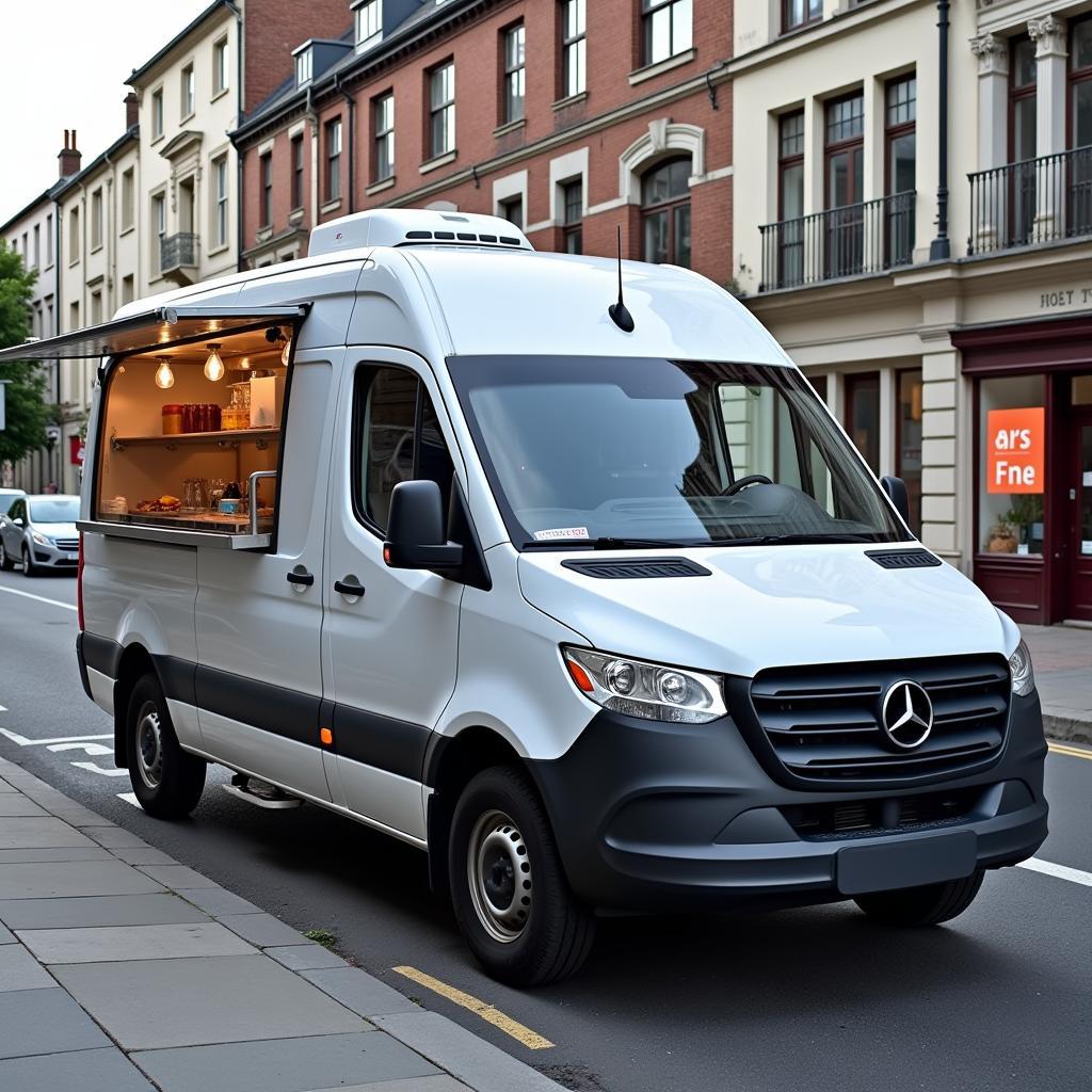 Sprinter Food Van Exterior View