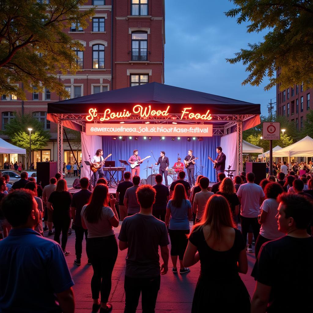 Live Music and Entertainment at the St. Louis Street Food Festival