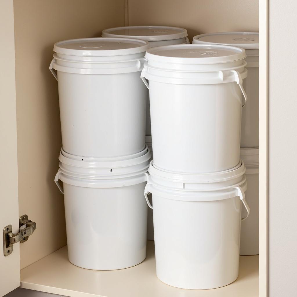 Stackable 2-Gallon Food-Grade Buckets