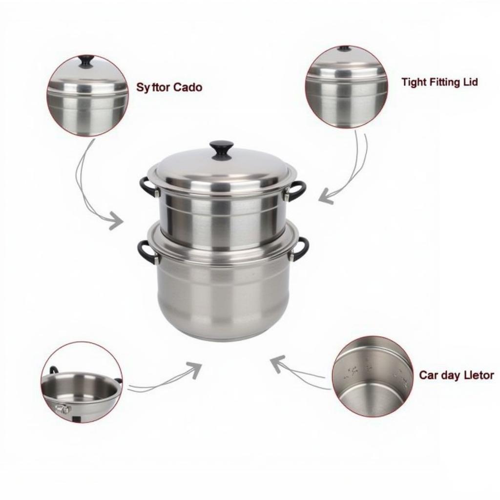 Stainless Steel Food Steamer Pot Key Features