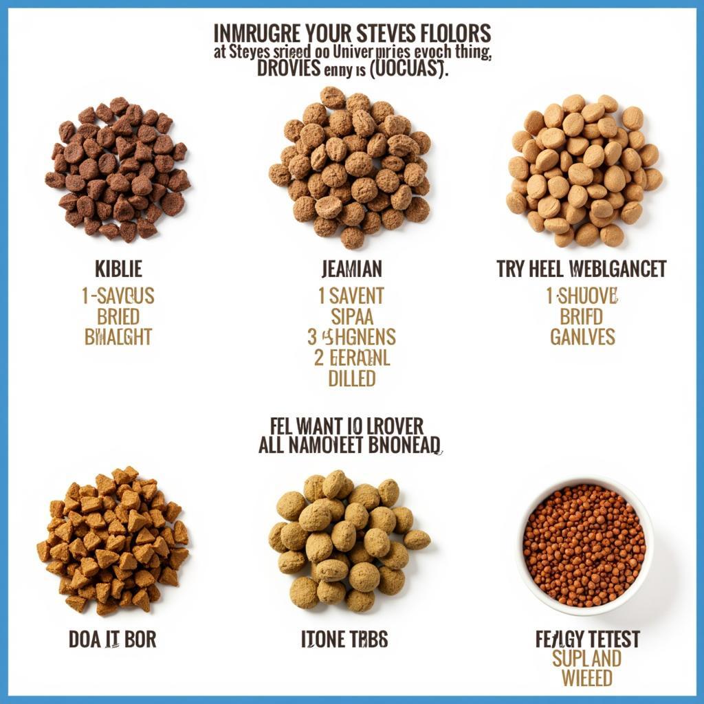 Different Types of Steve Dog Food Available