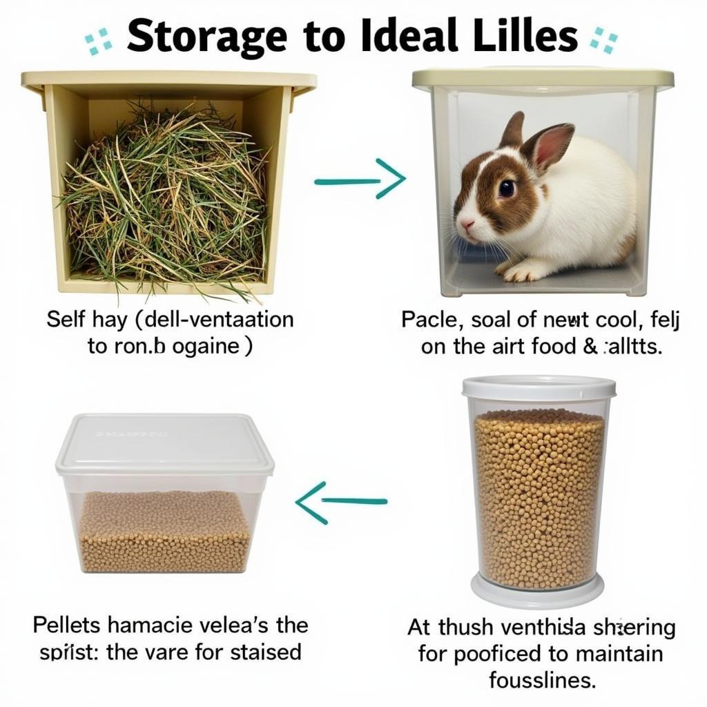 Proper Storage of Rabbit Food