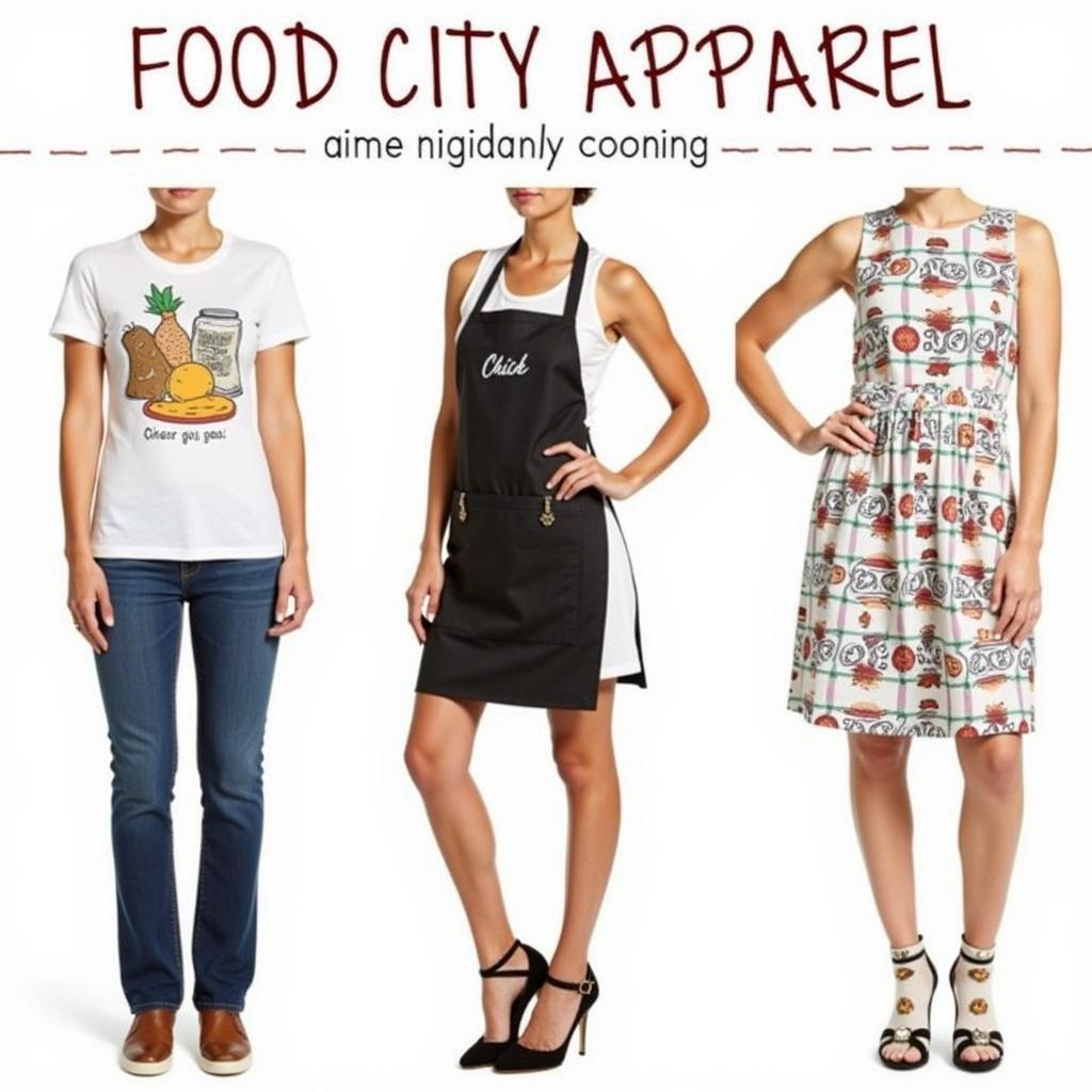 Styling Food City Apparel for Everyday Wear