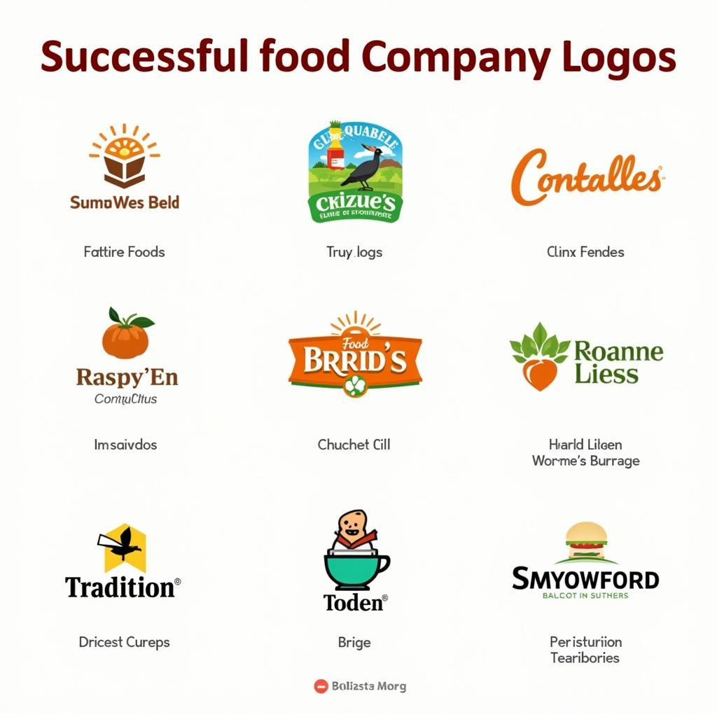 Examples of Successful Food Company Logos