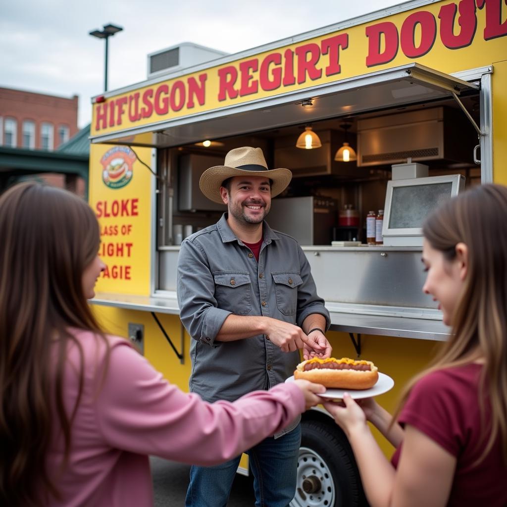 Successful Hot Dog Food Trailer Business