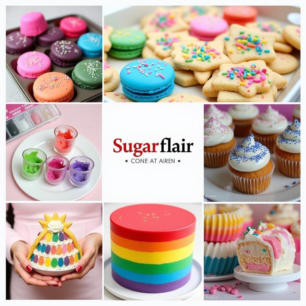 Sugarflair Colouring Wide Range of Applications