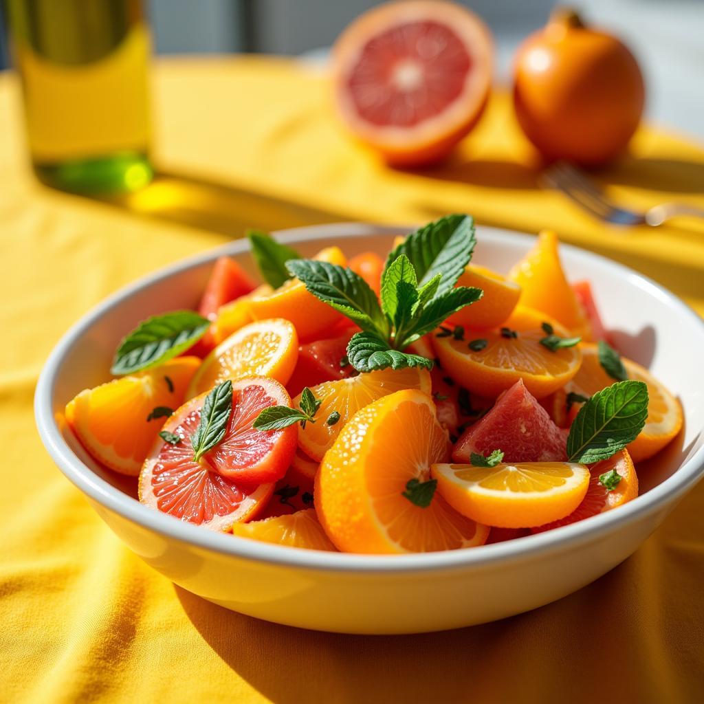 Vibrant Citrus Salad Bursting with Sunshine Flavors