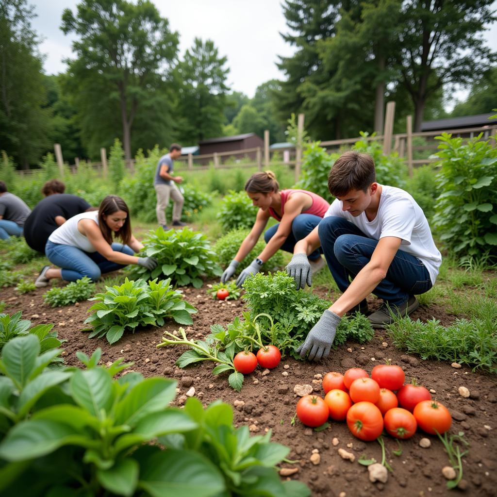 Community Garden for Healthy Eating