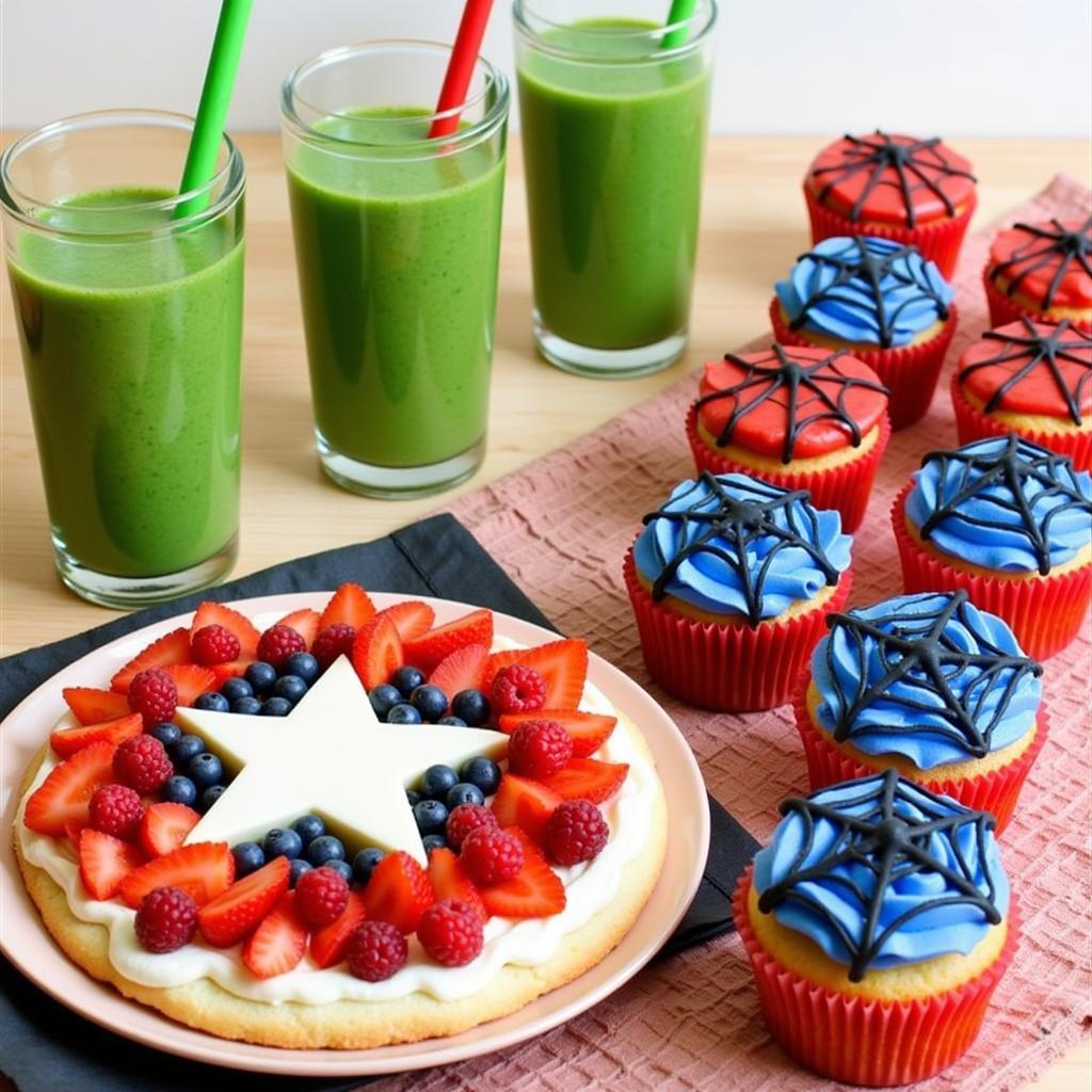 Superhero Themed Snacks