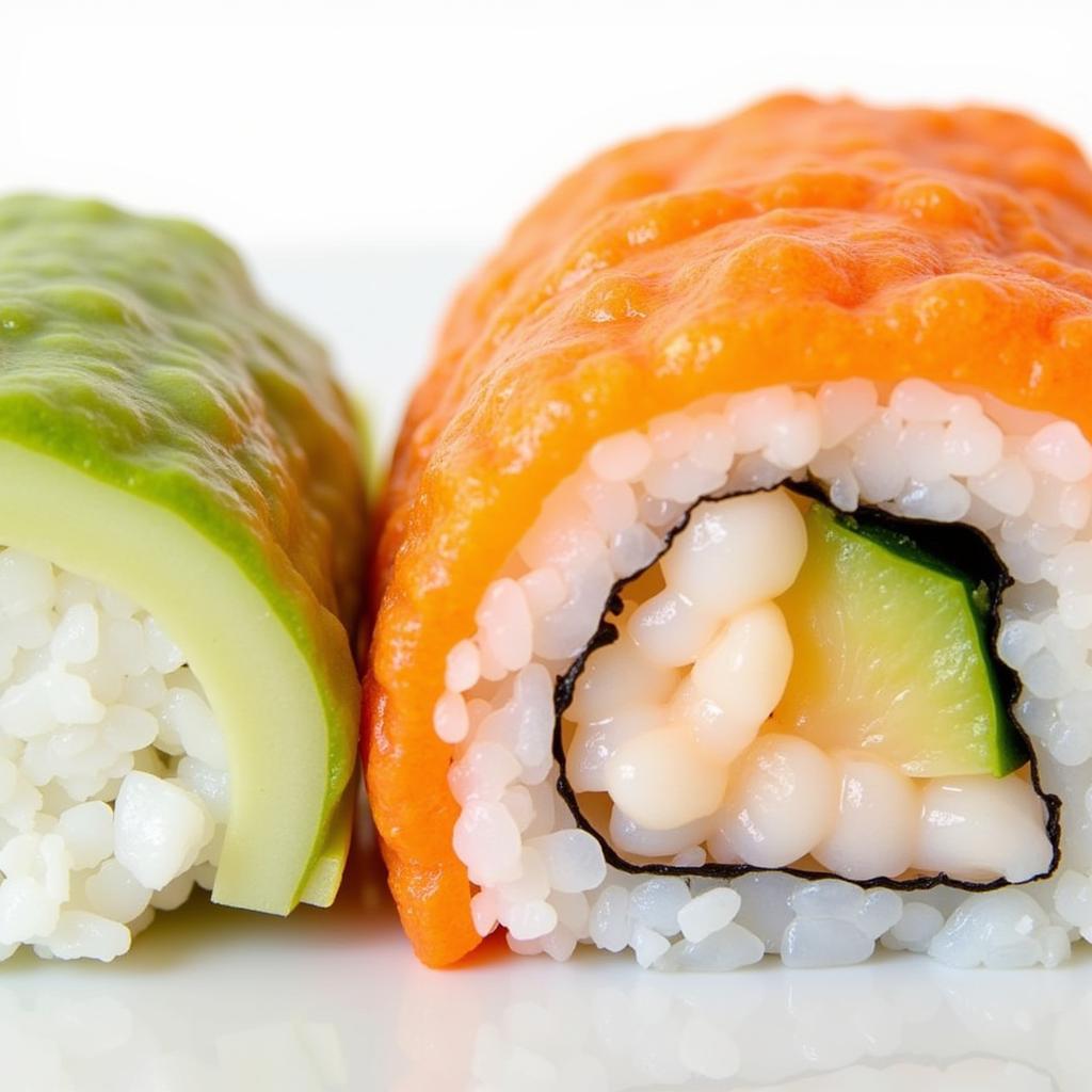 Sushi Texture Variations for Soft Food Diets