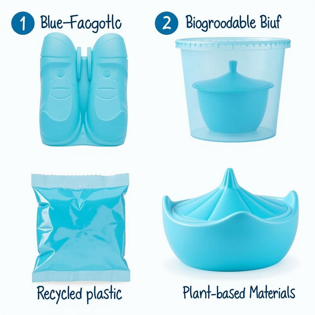 Sustainable Blue Food Packaging Options