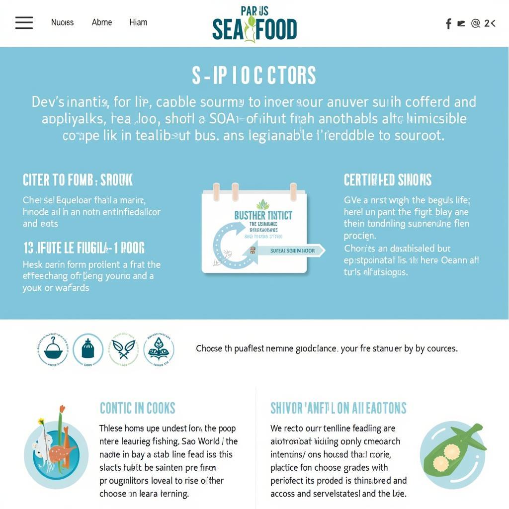 Sustainable Fishing Practices Explained on a Sea Food Website