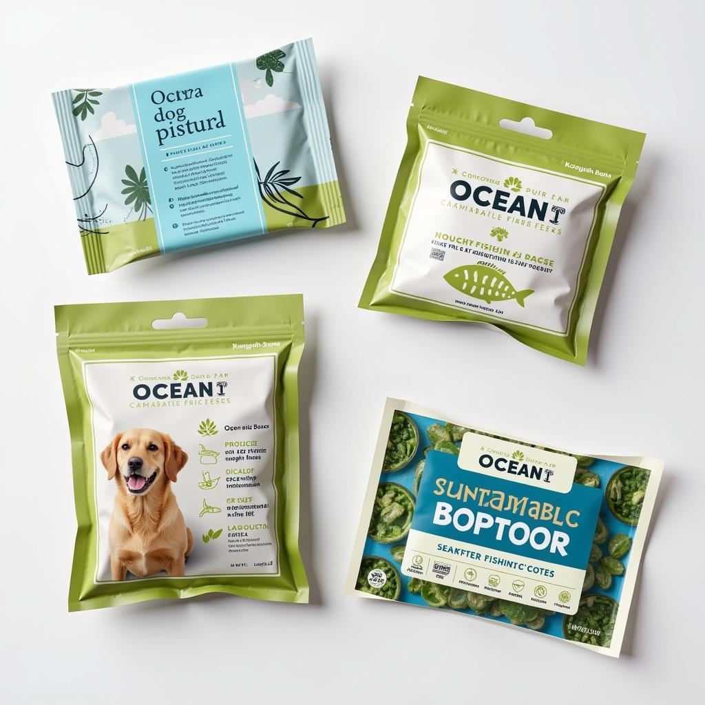 Sustainable Ocean Dog Food Packaging