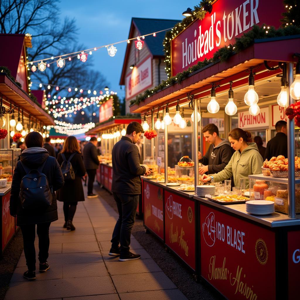 Food Vendors at Tacoma Holiday Festival