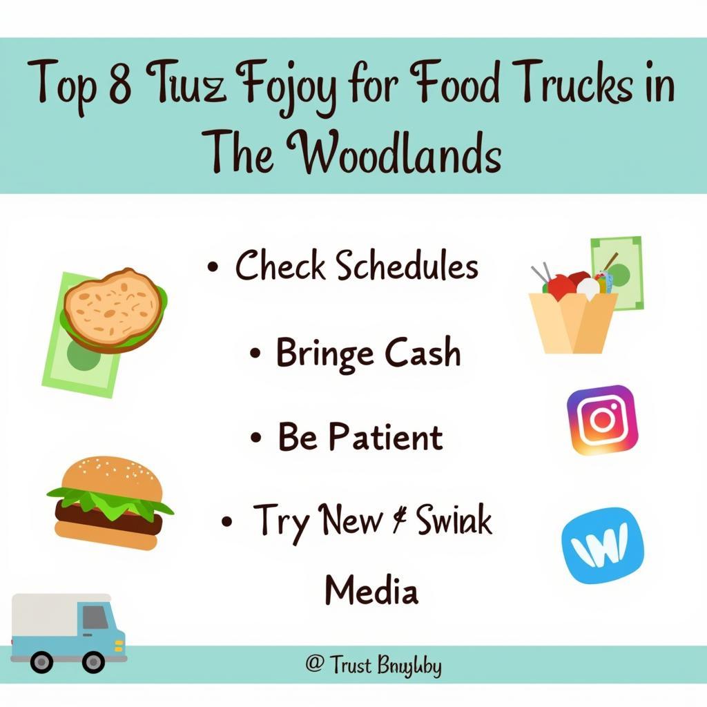 Tips for Enjoying The Woodlands Food Trucks