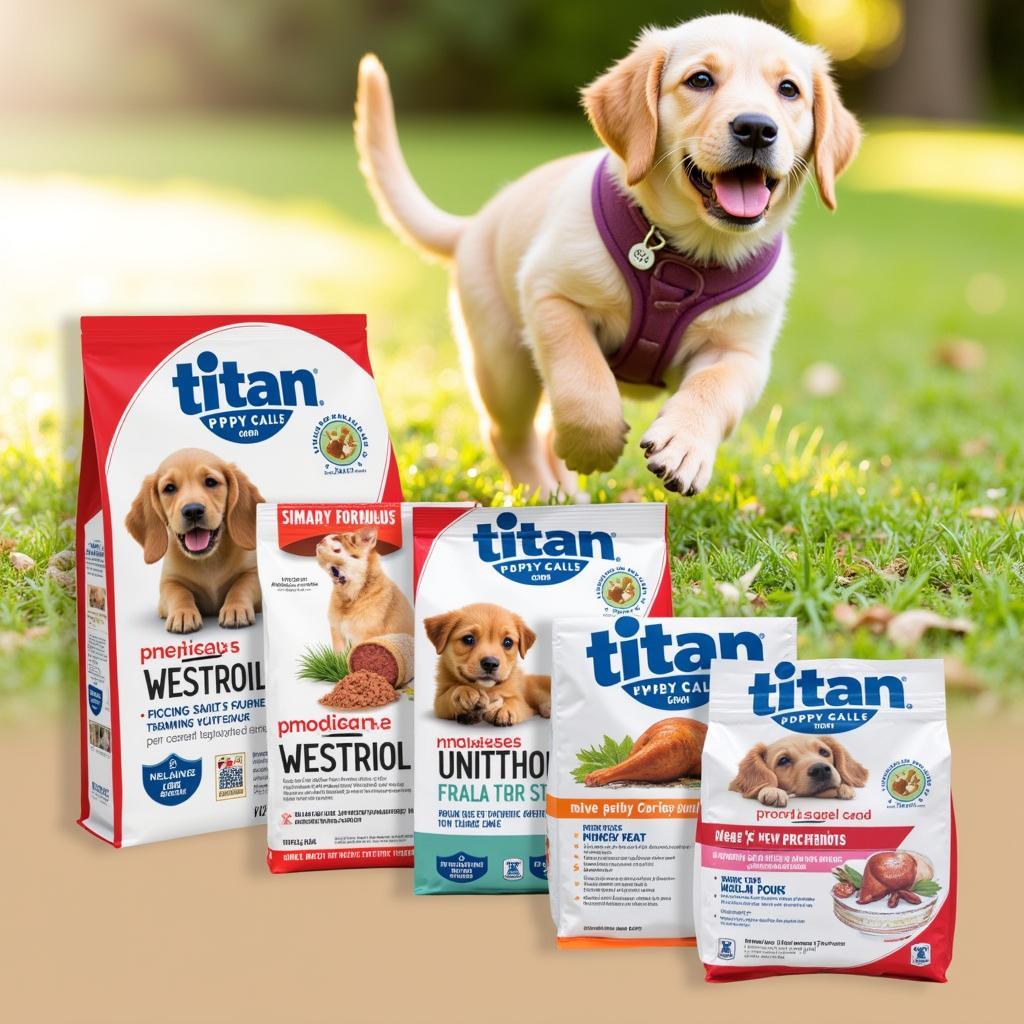 Titan Puppy Food Formulas for Healthy Growth