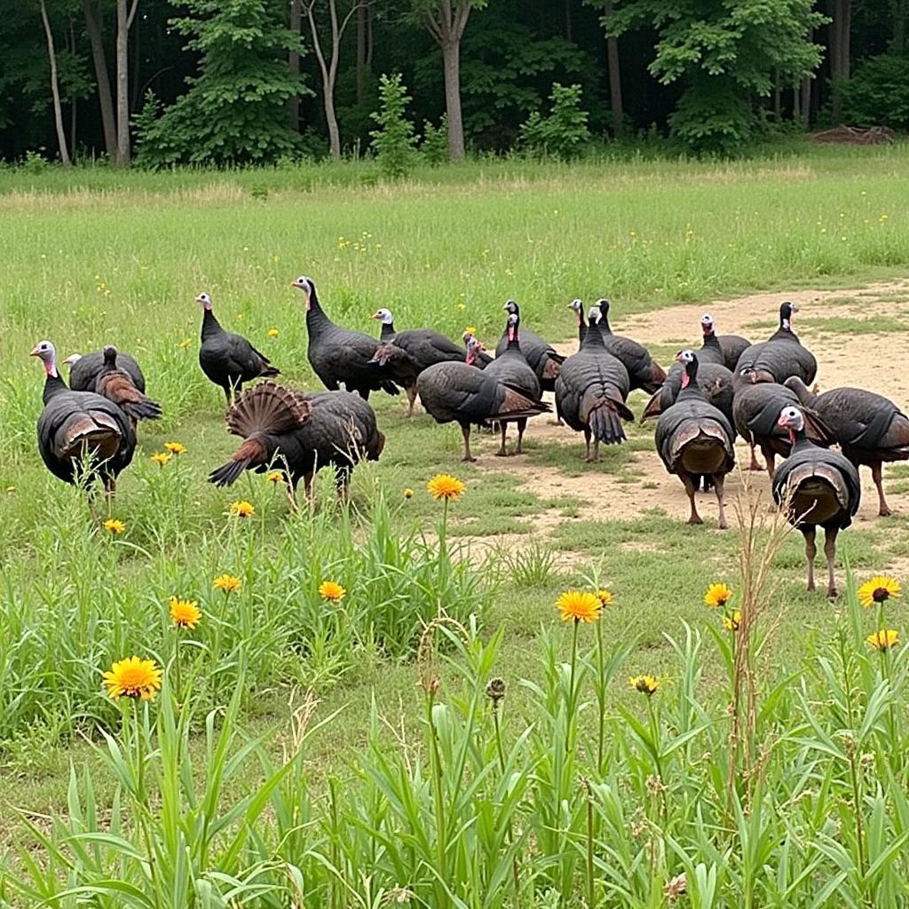 Food Plot Mix Optimized for Turkeys