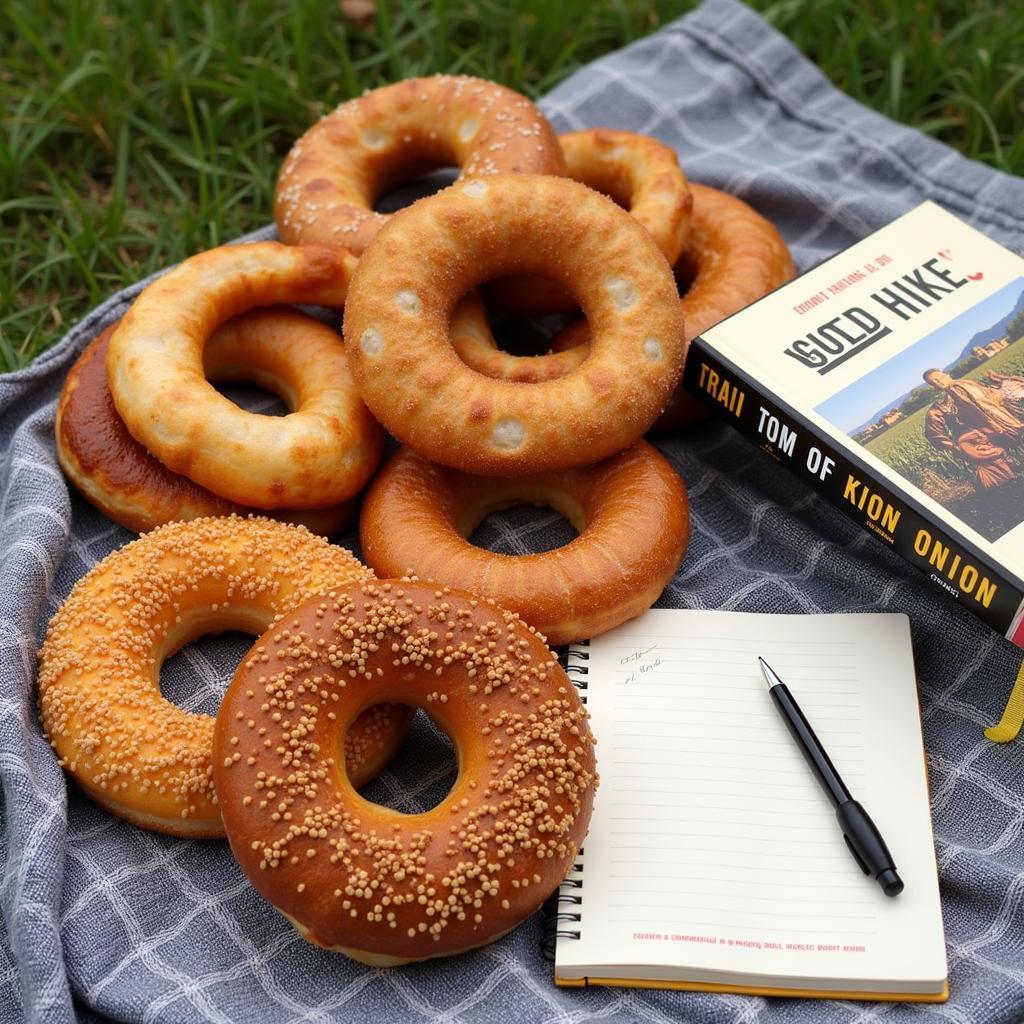 Torus Shaped Foods for a Word Hike