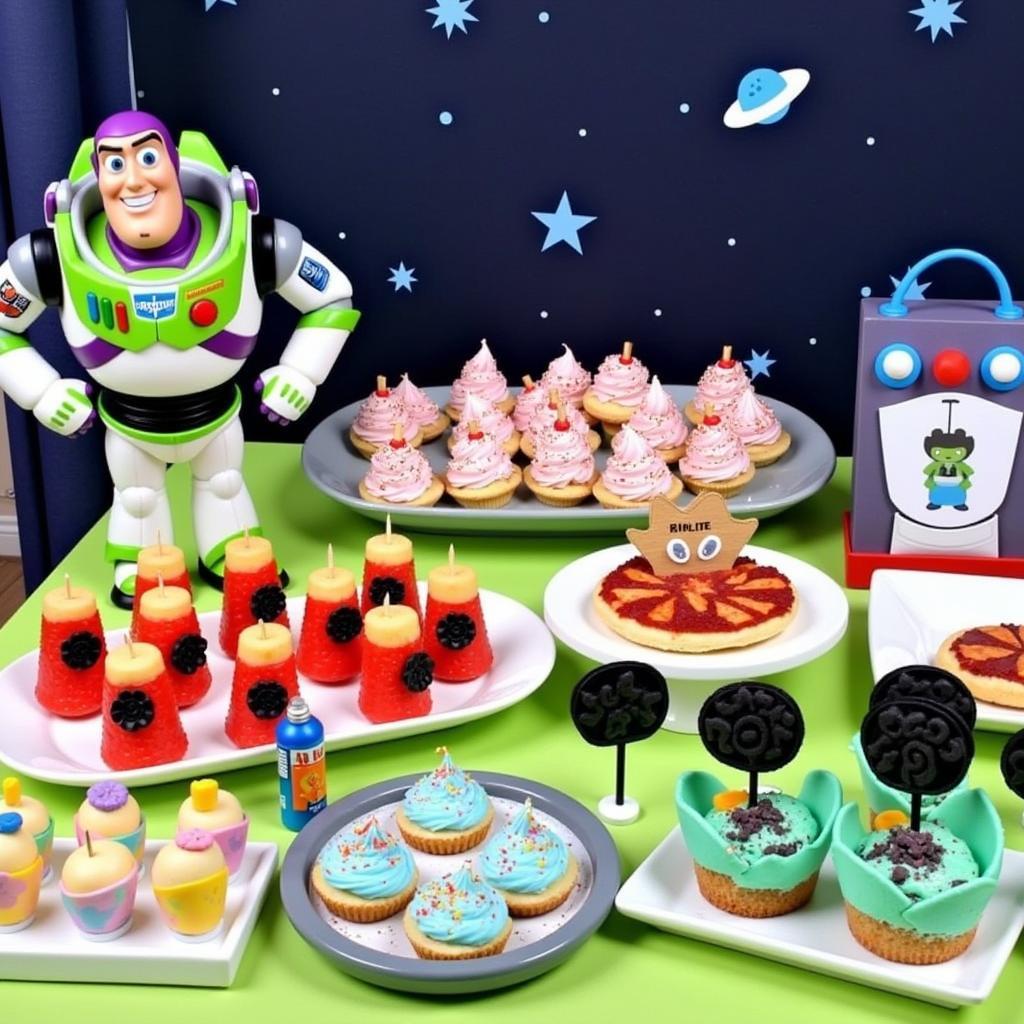 Toy Story Buzz Lightyear Intergalactic Themed Treats