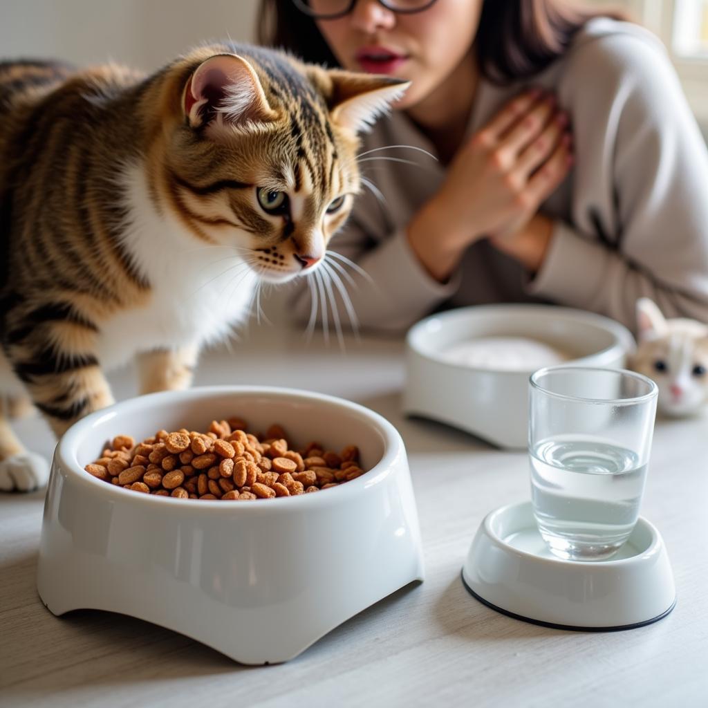 Transitioning Cat to New Food