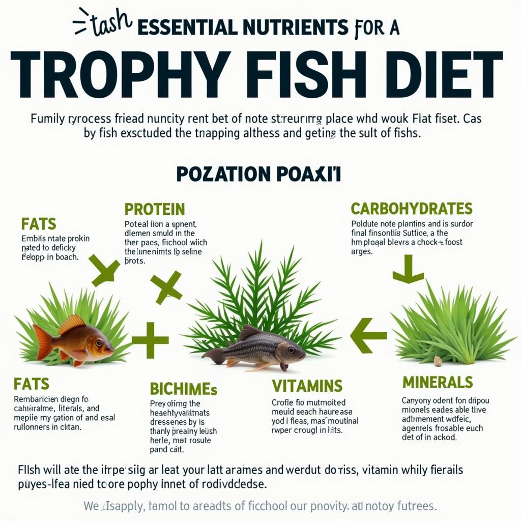 Essential Nutrients for Trophy Fish Diet