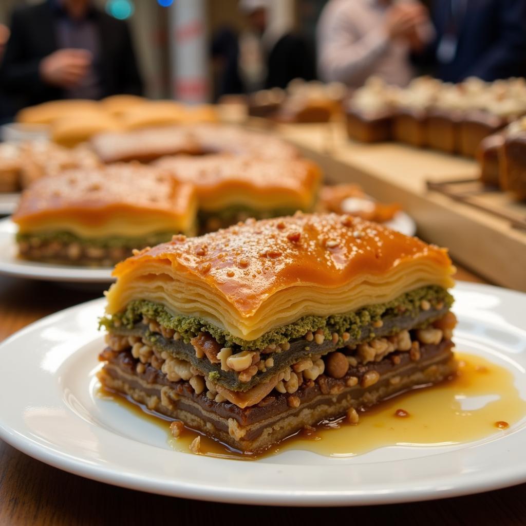 Baklava at the Turkish Food Festival