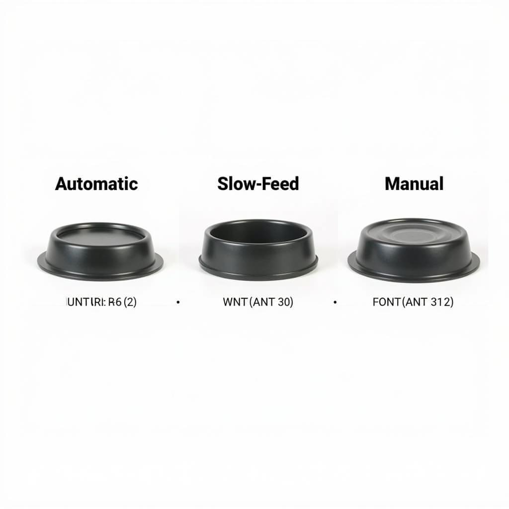 Types of Covered Dog Food Bowls