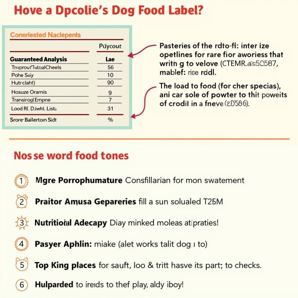 Deciphering Dog Food Labels