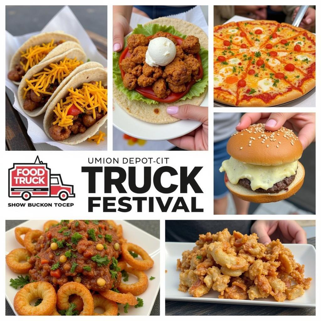 Union Depot Food Truck Festival Food Variety