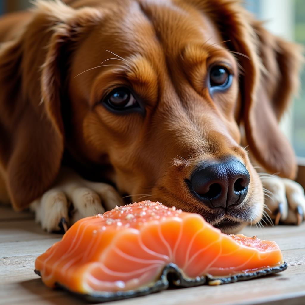 Unrefined Smoked Salmon Dog Food Benefits