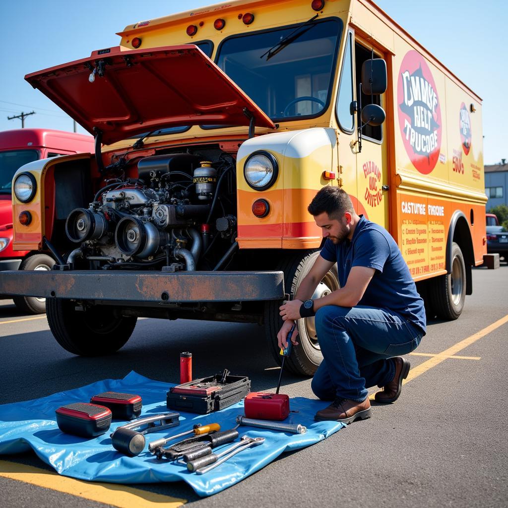 Used Food Truck Inspection in Rhode Island