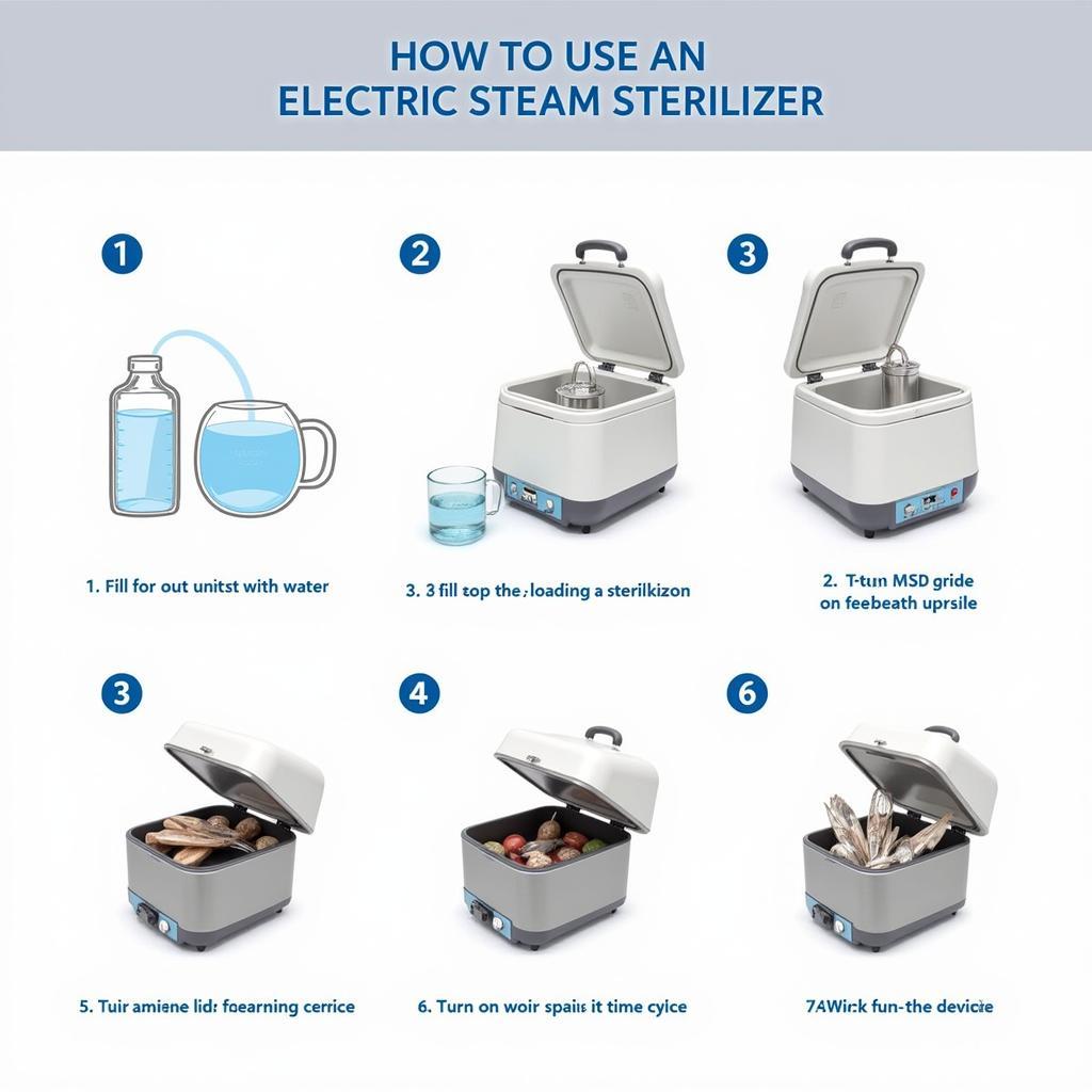 How to Use an Electric Steam Sterilizer