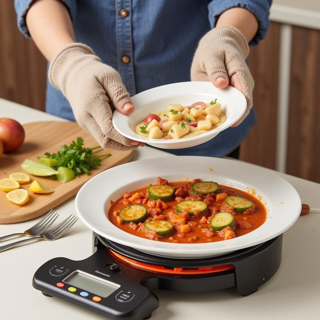 Using a Hot Plate Food Warmer Correctly