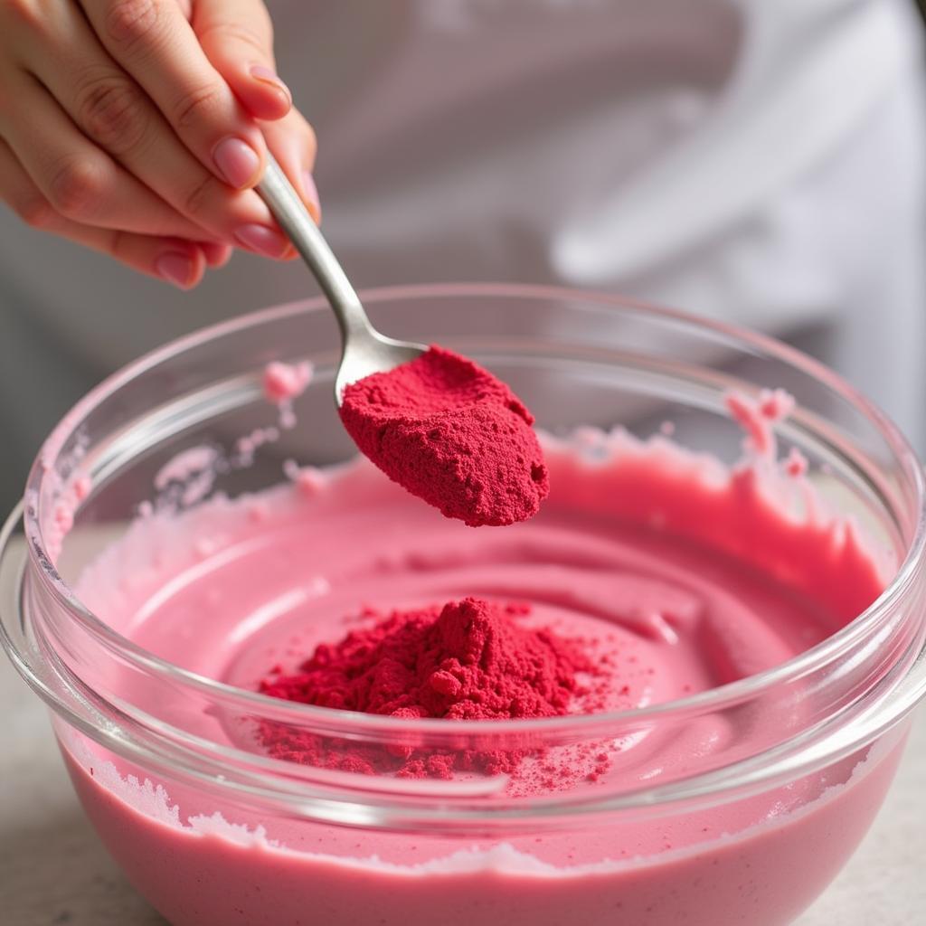 Using Organic Food Dye Powder in Baking