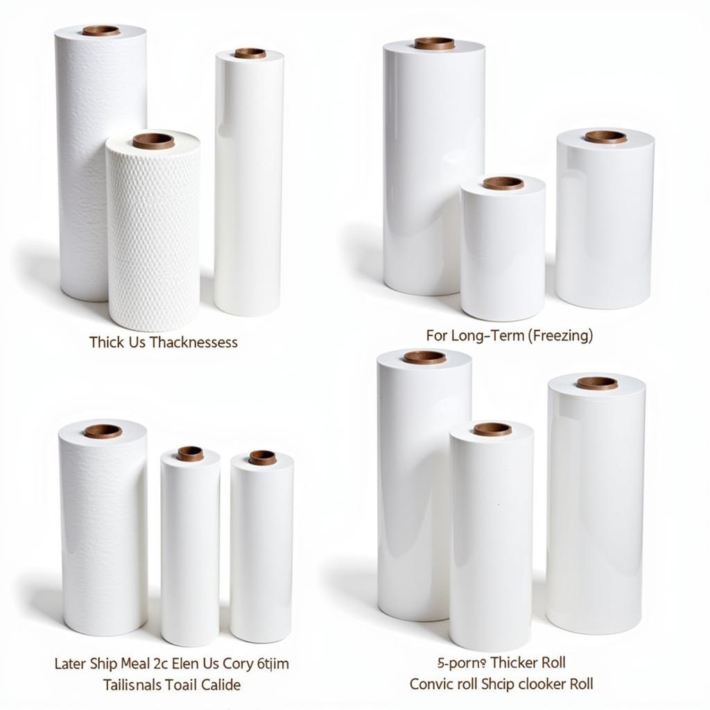 Different Types of Vacuum Sealer Rolls