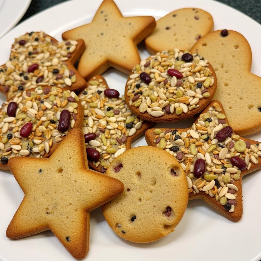 Variety of Bird Food Cookies