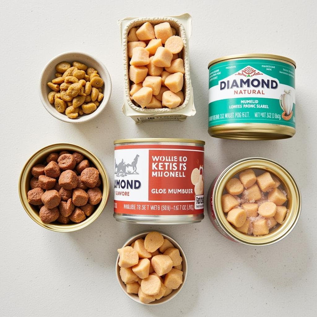 Different Flavors of Diamond Natural Wet Dog Food