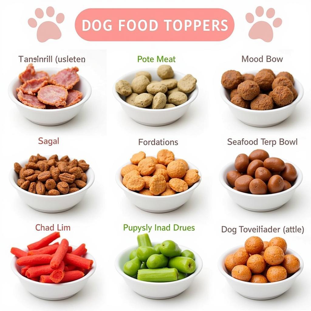 Variety of Flavors in Dog Food Toppers