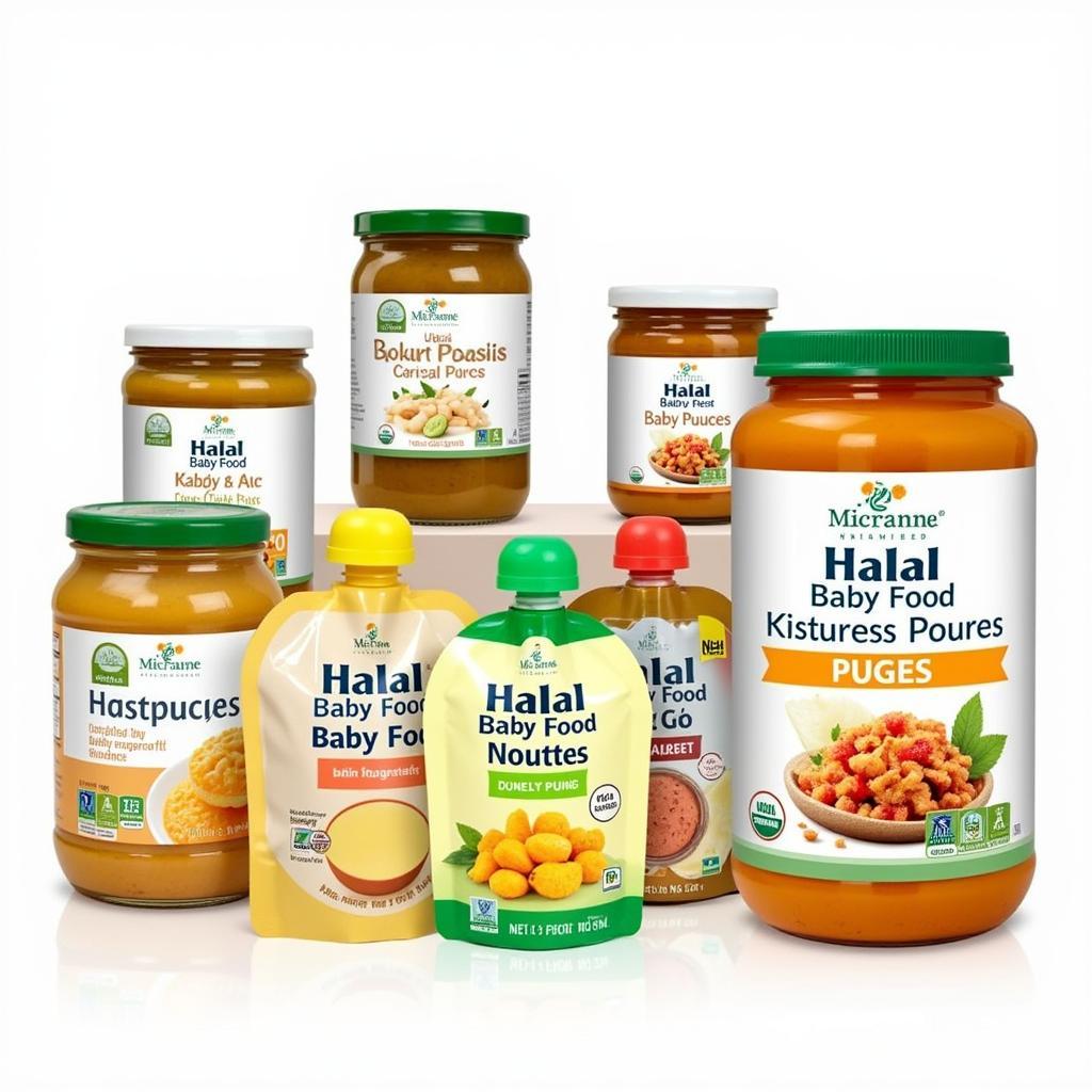 Variety of Halal Baby Food Options