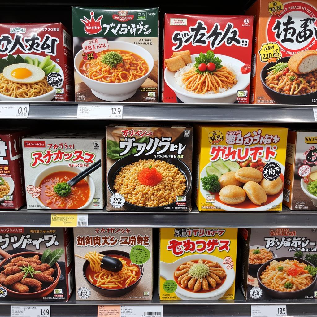 Variety of Japanese Food Kits Available