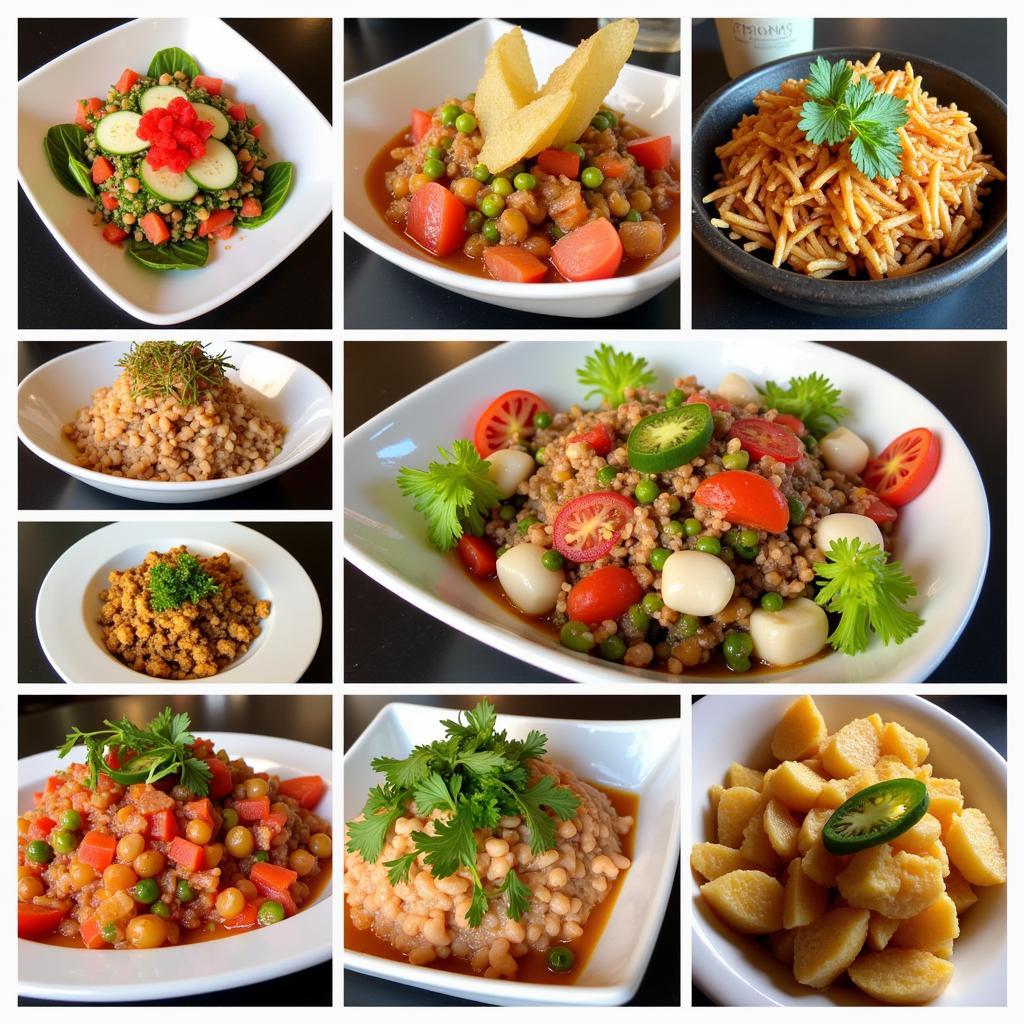 Various Ceviche Preparations in Peru