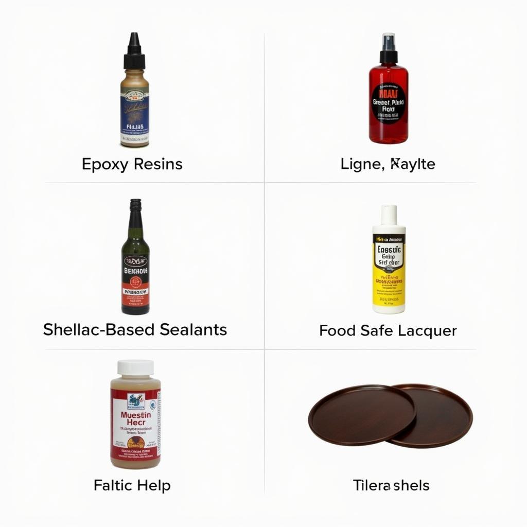 Various Food-Safe Sealants