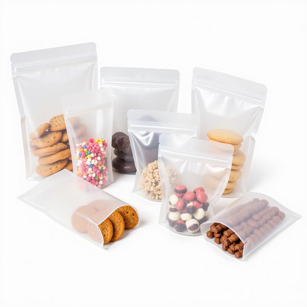 Different Sizes of Cellophane Food Gift Bags for Various Treats