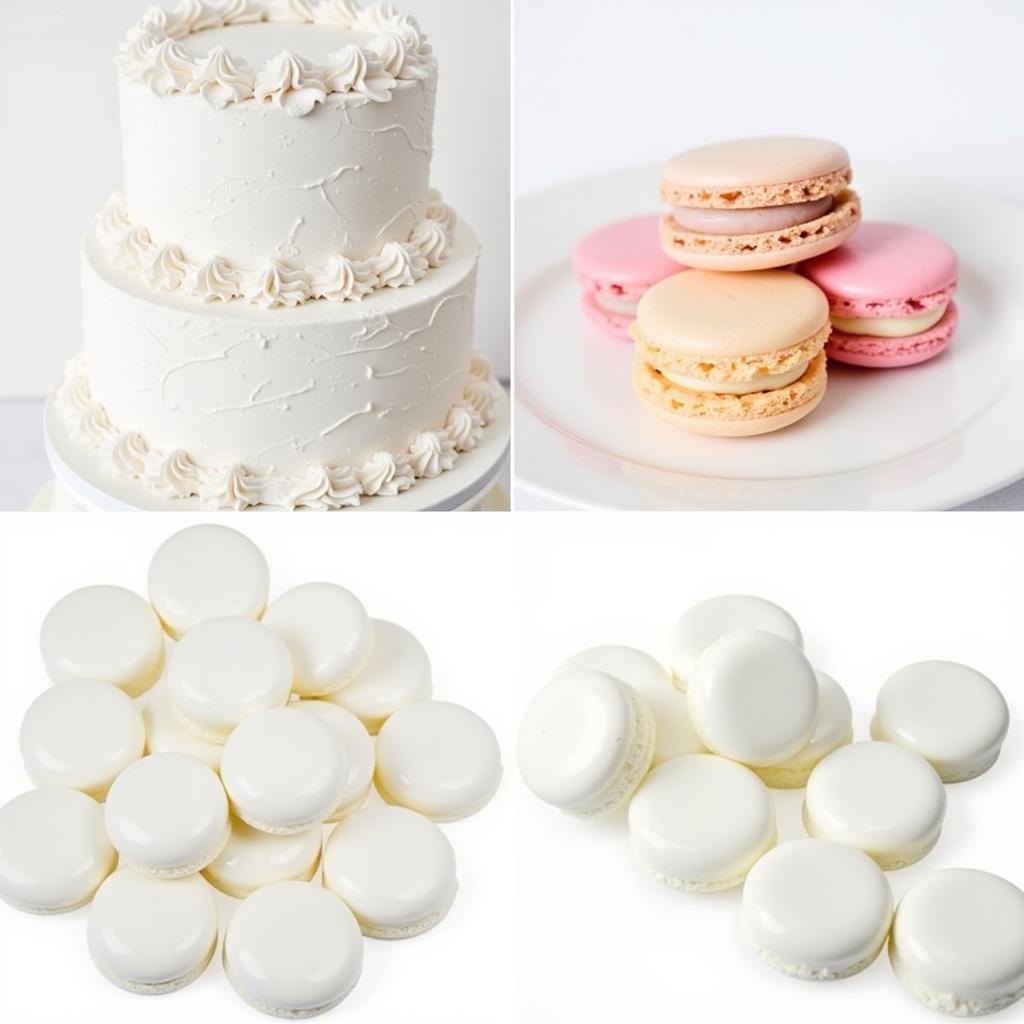 Different Applications of White Food Coloring